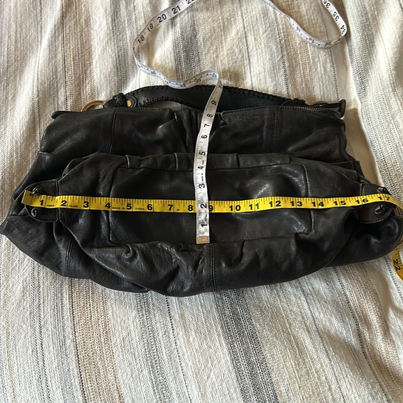 James Drake Slouchy Black Leather Bag - Picture 13 of 14